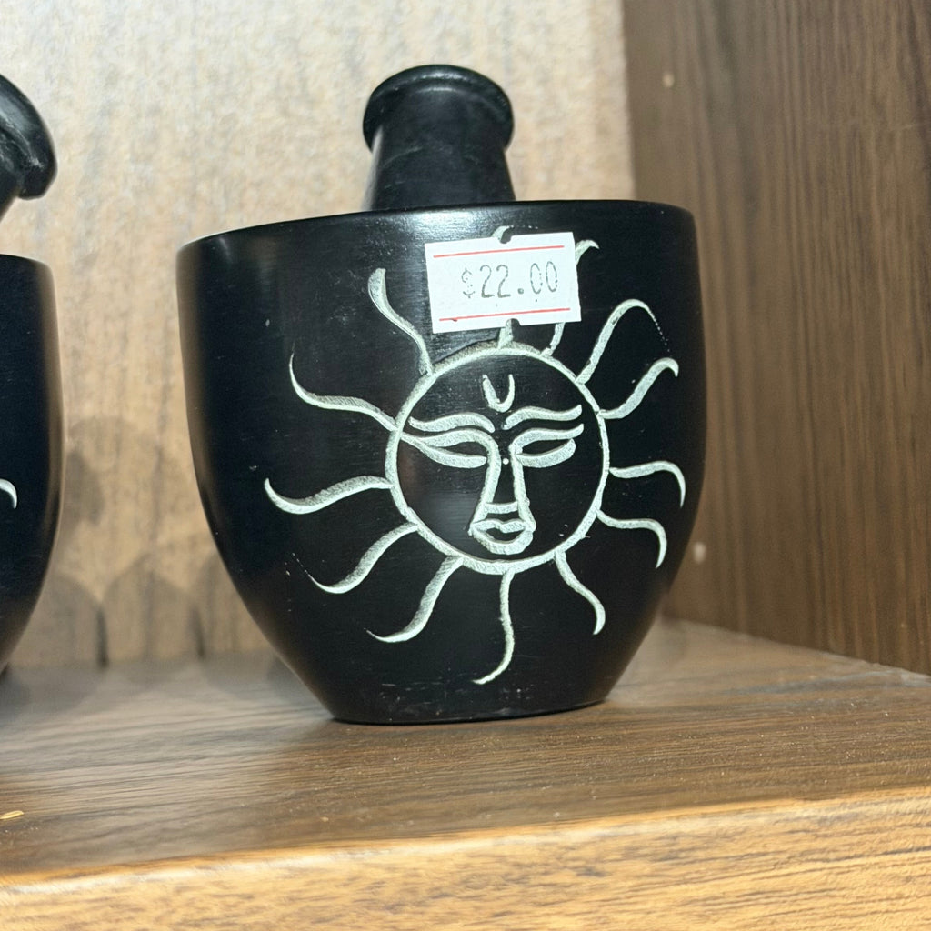 Soapstone Mortar & Pestles