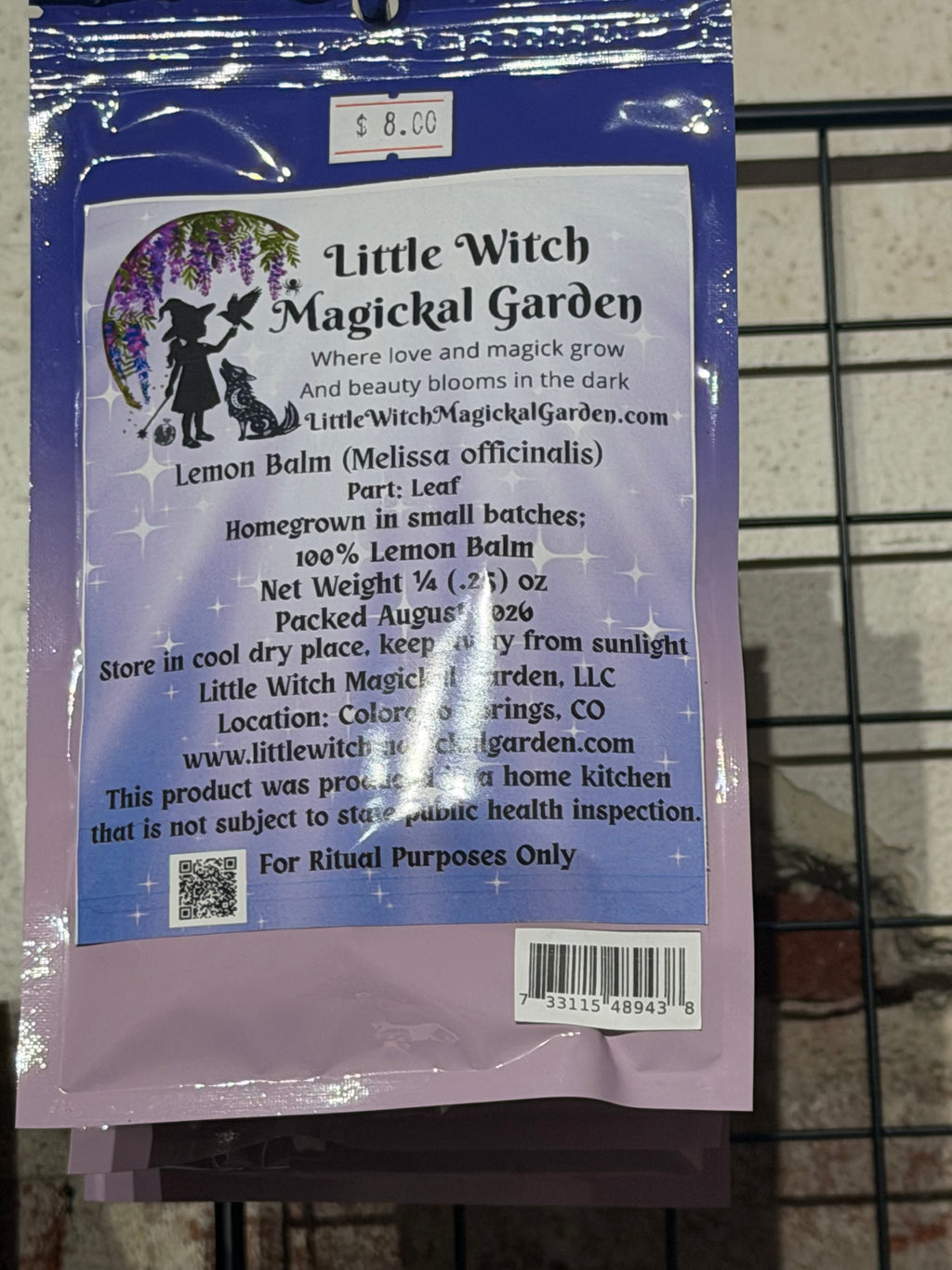 Ritual Dry Herbs | Little Witch Magickal Garden