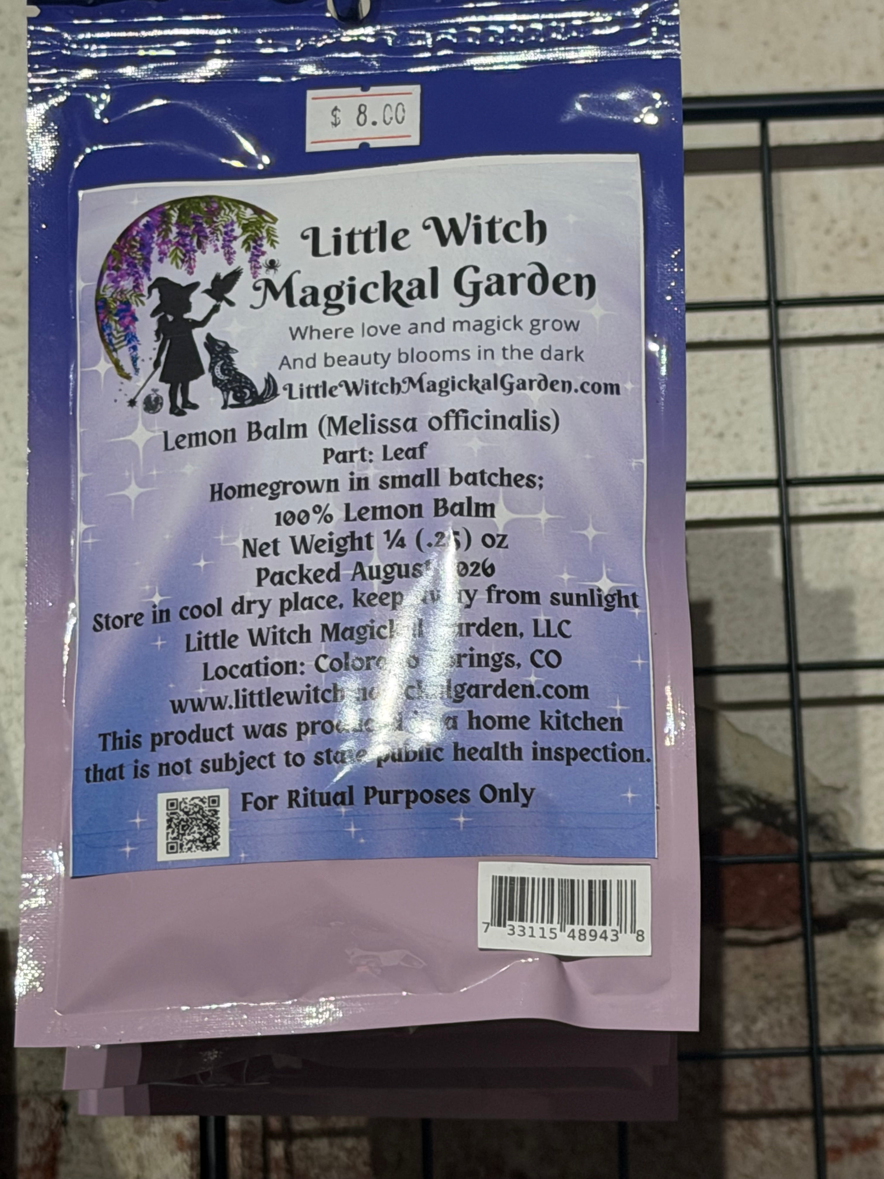 Ritual Dry Herbs | Little Witch Magickal Garden