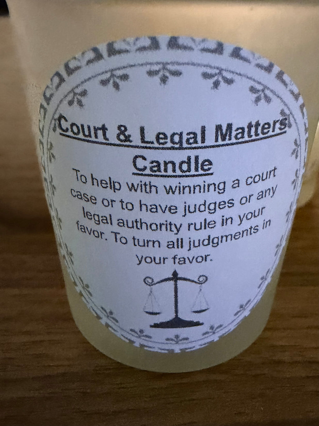 Small Dressed Intention Candles