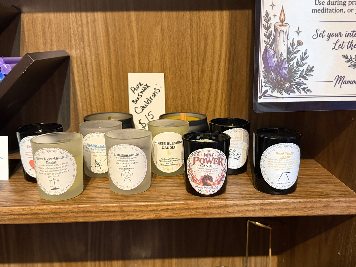 Small Dressed Intention Candles