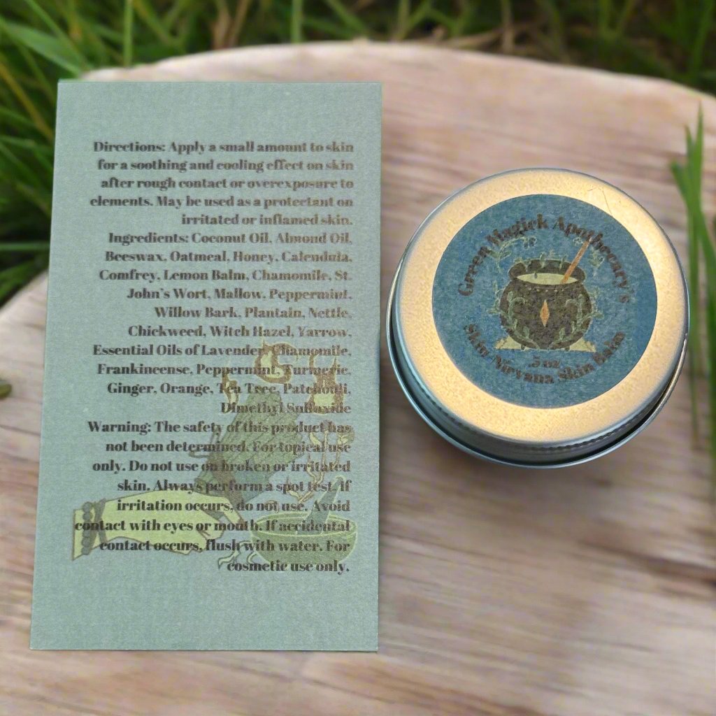 Green Magick Apothecary’s Skin-Nirvana Soothing Skin Balm (Trial Size)