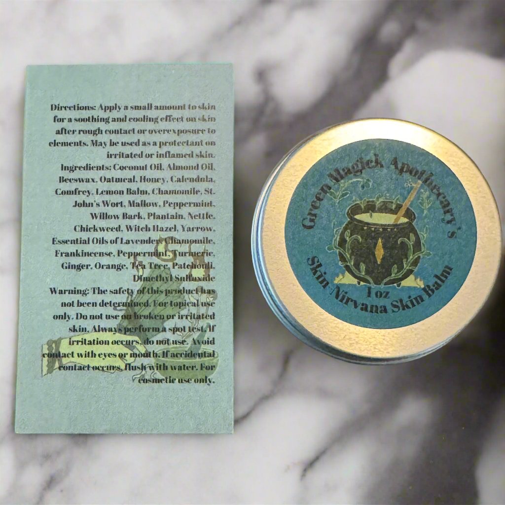 Green Magick Apothecary's Skin-Nirvana Soothing Skin Balm