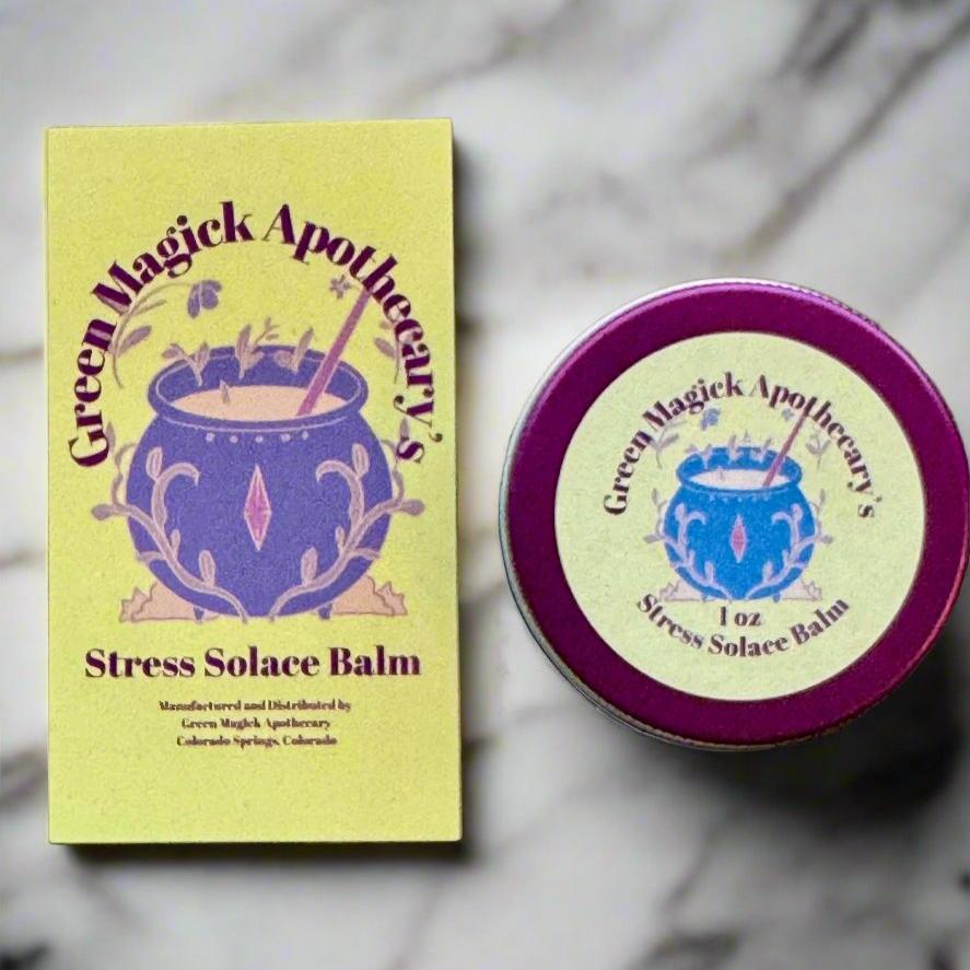 Green Magick Apothecary's Stress Solace Balm