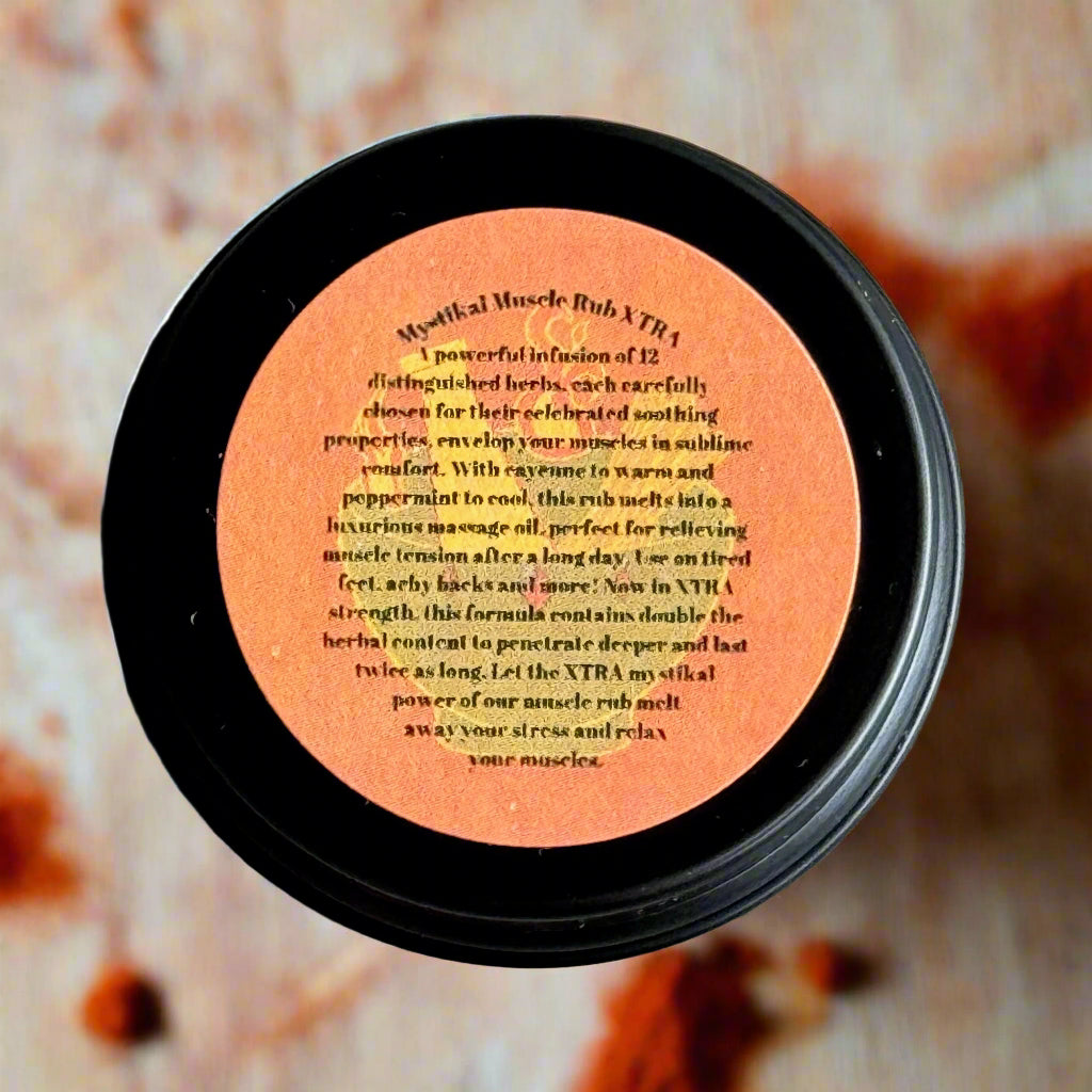 🔥 Mystikal Muscle Rub XTRA (1 oz) | Green Magick Balms by Green Magick Apothecary